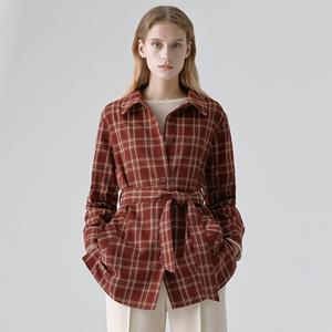 [최초가 79000원] [55~88] 코튼 블렌디드 체크 셔츠 자켓