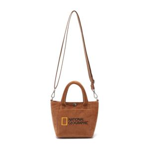 코듀로이 미니 토트백 BROWN N223ACR730