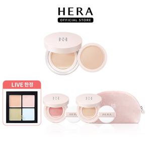 헤라[LIVE] 리플렉션 스킨 글로우 쿠션 파운데이션 듀오 SPF40/PA++