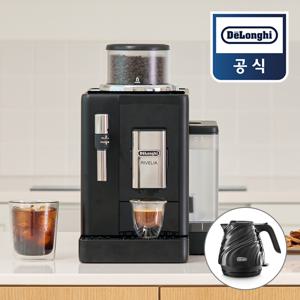[세타 전기주전자 구성] 프리미엄 전자동 커피머신 리벨리아 오닉스블랙 KREXAM440.35.B