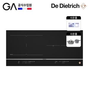 [공식수입원/무료설치]  반프리존 와이드 인덕션 4구 블랙 전기레인지 DPI7766XP