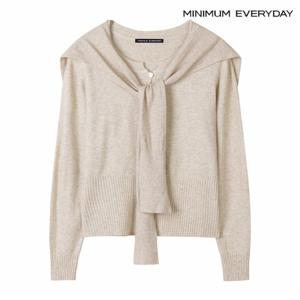 정상가:69,000원 ㅣ [미니멈 에브리데이]숄 레이어드 니트 가디건 (EB3CK027D)