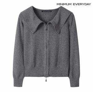 정상가:69,000원 ㅣ [미니멈 에브리데이]세일러 카라 투웨이 집업 가디건 (EB3CK033D)