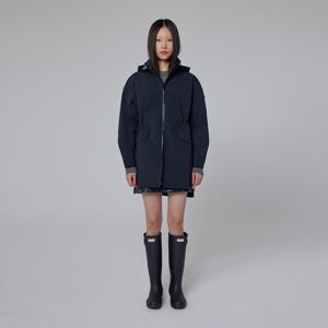 [WOMEN] 롱 기장 3L 웨더 자켓 - 블랙 HDW0003AJZBLK