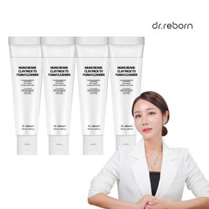 녹두 클레이 팩투폼 클렌저 (100ml) 4개