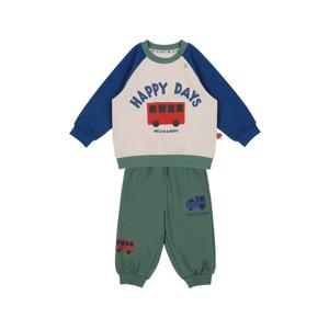베이비버스컬러블럭 맨투맨조거상하복 BB5FST11GN
