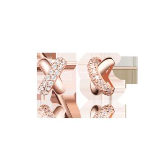[스톤헨지] 크로싱 14K 큐빅 귀걸이 SA24C40F