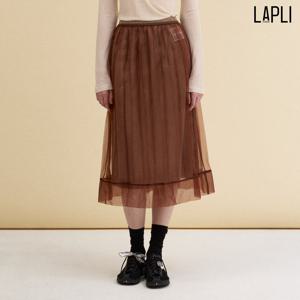 [최초가 159000원] 오간자 레이어드 스커트_LPSKF025002