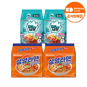 라면 10개 + 맵탱 쿨스파이시 비빔면 김치맛 8개