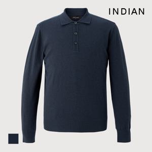 INDIAN  솔리드 폴로니트_MITBLYF8241