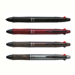 파이롯트 우드 4+1 멀티펜 0.7mm 4색볼펜+샤프 레이저 다색펜 멀티펜 프라임펜 멀티볼펜