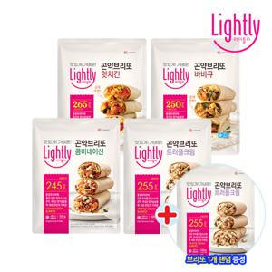 곤약브리또 4입(500g) 2개 + 증.정 1개/핫치킨/바비큐/콤비네이션/트러플크림