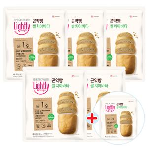 곤약빵쌀치아바타 240g(60g 4입)5+1개