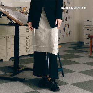 칼라거펠트 25FW 스팽글 랩 스커트