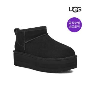 UGG 여성 클래식 울트라 미니 플랫폼 1135092-BLK