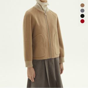 [최초가79,000원] 울 블랜디드 핸드메이드 보머자켓 4종택1