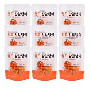 [황토방] 감말랭이 총 720g(80g x 9봉)