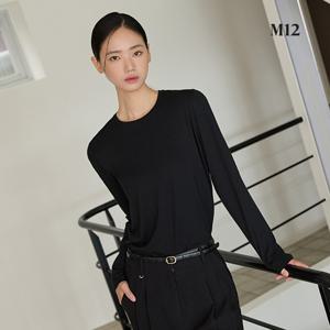 [온플] M12 25FW 여성 코튼모달스판 티블라우스 5종