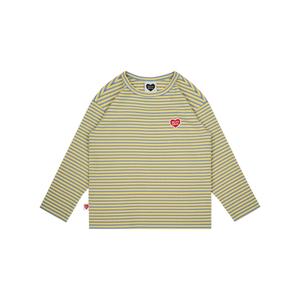 BB하트스트라이프골지 긴팔티셔츠 BK5FTL11LB