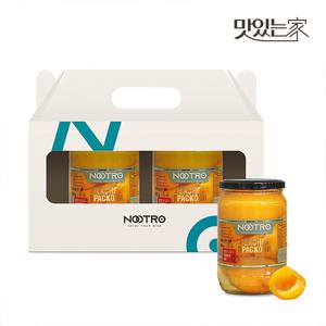 누트로 저당 저칼로리 황도 병조림 690gX2개 선물세트