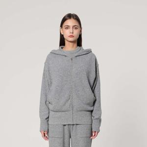 후드집업 가디건 (UFJKCA45EN-GREY)