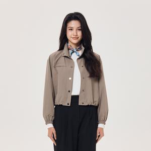 하이넥 바람막이 점퍼 (UFJWJA362N-KHAKI)