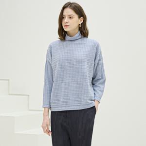 [최초가 98000원] 하이넥 플리츠 티셔츠_YI10WRPTS01