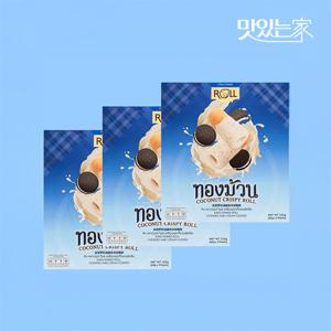 태국 면세점 킹파워 쿠키 앤 크림 코티드 120g (60gX2),3개