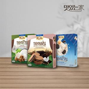 태국 면세점 킹파워 3종 (코코넛 밀크 코티드+쿠키 앤 크림 코티드+트리플 오 초콜릿)
