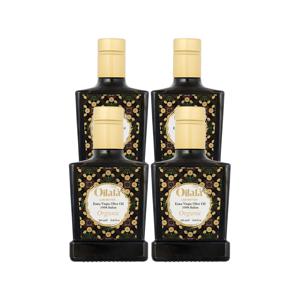 코라티나 유기농 엑스트라버진 올리브오일 250ml 4개입 세트