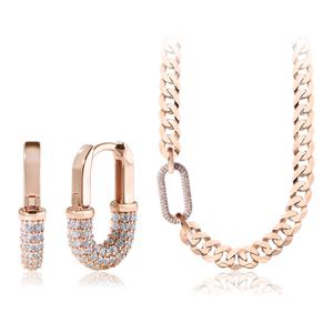 14k G.F 크래츠 귀걸이/목걸이 SET SET0464