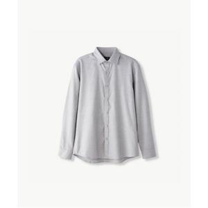 [STCO] 플란넬 헤링본 셔츠 라이트 그레이 (SLIM FIT)-SDSUD02SS0