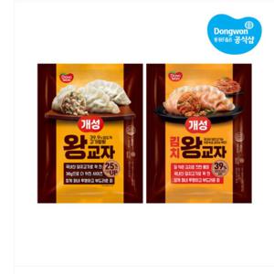 개성 왕/김치교자 만두 494g 4봉