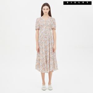 아울렛 플라워 프린트 원피스 SAOPD5431_CR