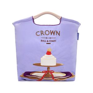 LAVENDER STRAWBERRY CAKE 에코백