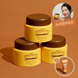[꿀밤팩 매니아세트]  꿀밤팩 100gx3 + (증) 핸드크림 30ml 1개