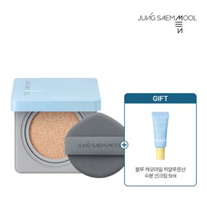 정샘물 맨 슬림핏 누더 쿠션 + 블루캐모마일히알루론산수분선크림5ml