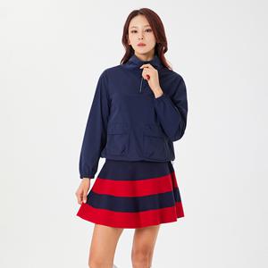 여성 골프 반집업 오버핏 아노락 VLWBN871_NA