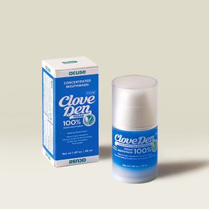 클로브덴 구취 입냄새 제거 비건 고농축 무알콜 가글 구강청결제 50ml 단품 + 쇼핑백