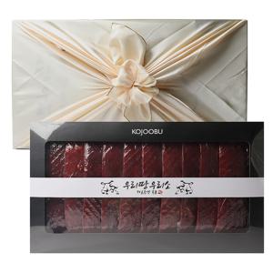 코주부 우리땅 우리소 저온숙성 육포세트 600g / 명절선물세트