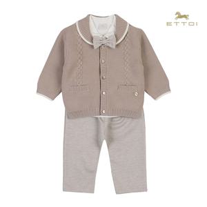 에뜨와 클로드니트3PCS 07S123202/유아,돌,축하선물,가디건,정장상하