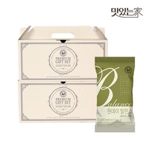 [산과들에] 원데이발란스그린 20입+20입 선물세트 총 2세트 추석 명절 선물세트