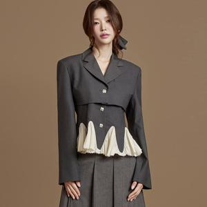J2855 테일러드 숏 자켓