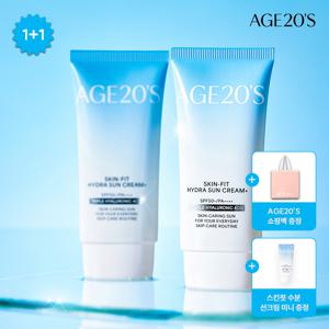 [에이지투웨니스] 스킨핏 수분 선크림 플러스 50ml X 2개 (SPF50+ PA++++)