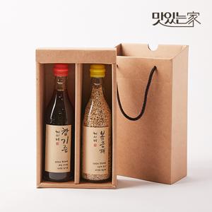 [맛있는家]최씨네참기름 100% 통깨 참기름 선물세트