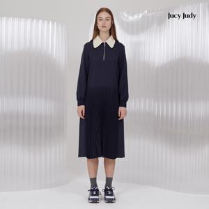 J탈착니트카라플리츠원피스 JXOP721C