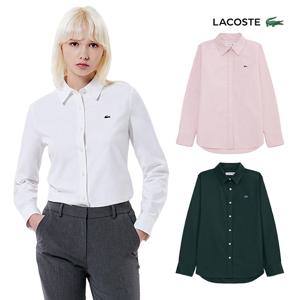 [안유진 착용] 여성 옥스포드 솔리드 셔츠 CF224E-55N 3종 택1