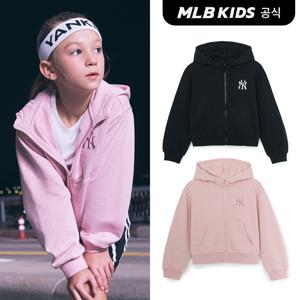 (공식) 25FW 베이직 여아 스몰로고 크롭 후드 집업 (2color) 7FHDB1154