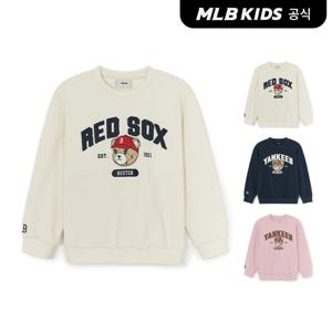 [MLB 키즈] (공식) 모노베어 얼굴 아트웍 맨투맨 (3color)