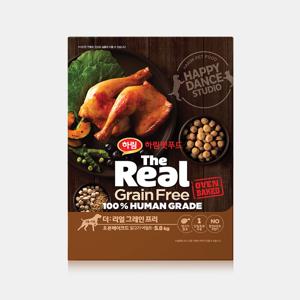 더리얼 그레인프리 오븐베이크드 닭고기 어덜트 5.8kg